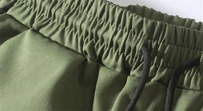 NEUE Frühling Herbst Dünne Männer Hosen sport Jogger hosen Männer Einfarbig Gerade Hosen dünne Gewebte Jogginghose männer casual Hosen – Detail 15