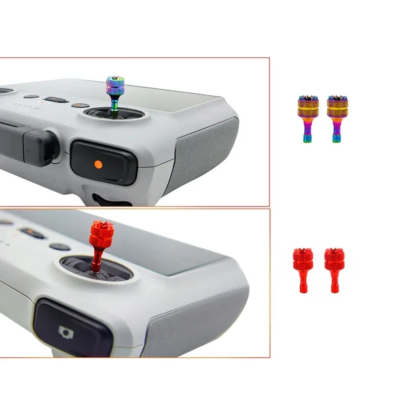 

2 шт. джойстик для DJI RC / RC 2 Пульт дистанционного управления с экраном Стик для DJI Mini 3 3pro / Mini 4pro / Air 3 /mavic 3pro Дрон