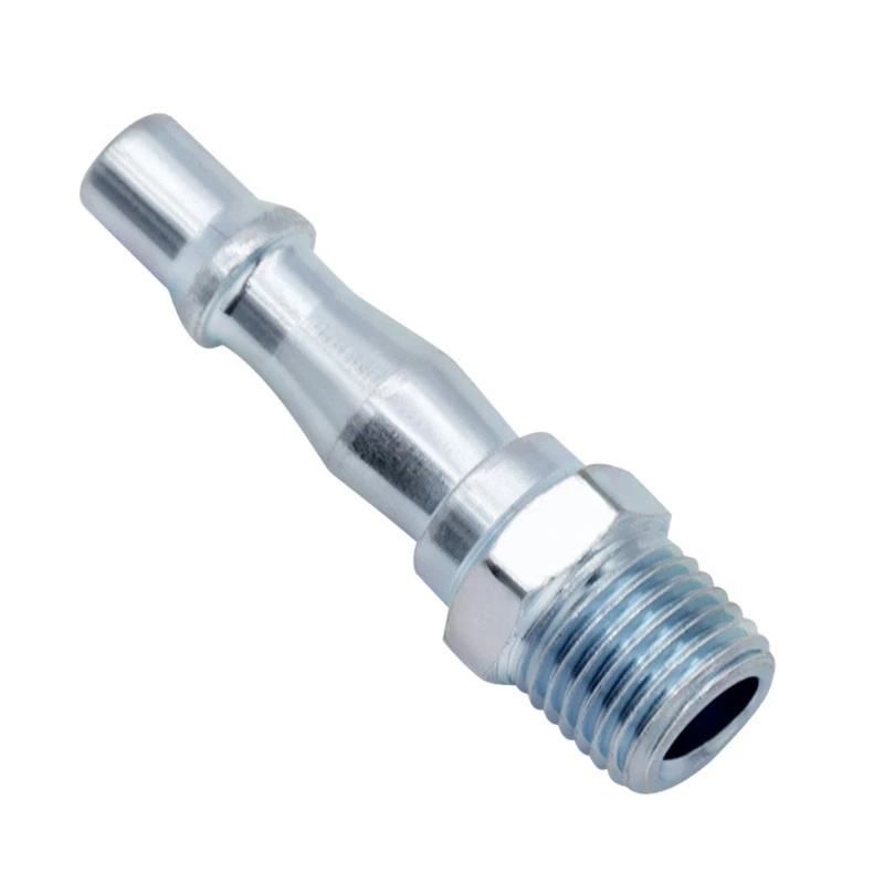 

Y1UD Air Line Hose Couplings Fittings Male Thread, 1/4PT for Compressor 8PCS