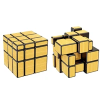 Magic Mirror Cube Gold Silver Professional Speed Cubes Puzzles Speedcube Educational Toys For Children Adults Gifts 3