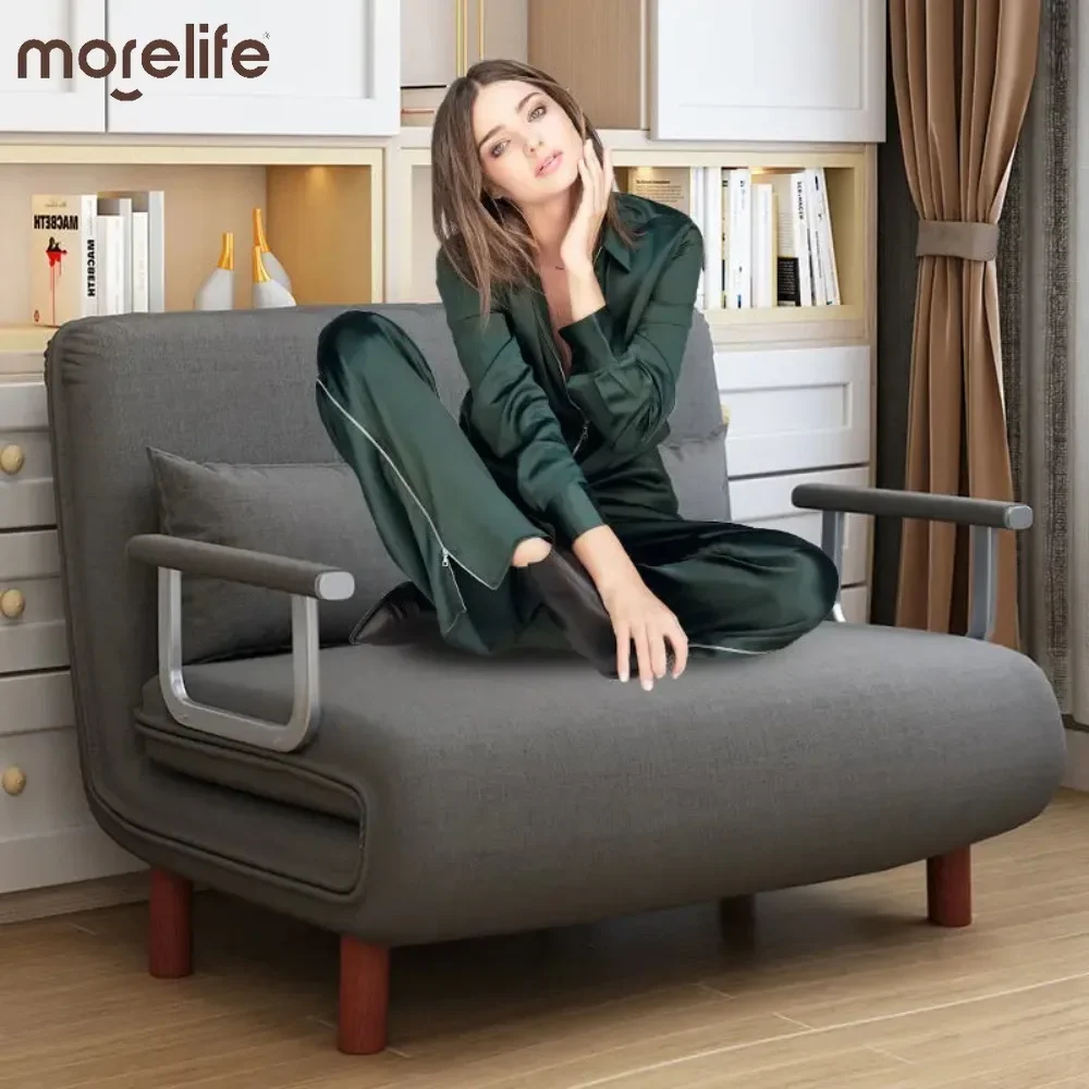 

Living Room Sofas Bed Apartment Foldable Family Simple Reclining Chair Single Folding Sofa Bed Furniture Lazy Sofa Диван 쇼파