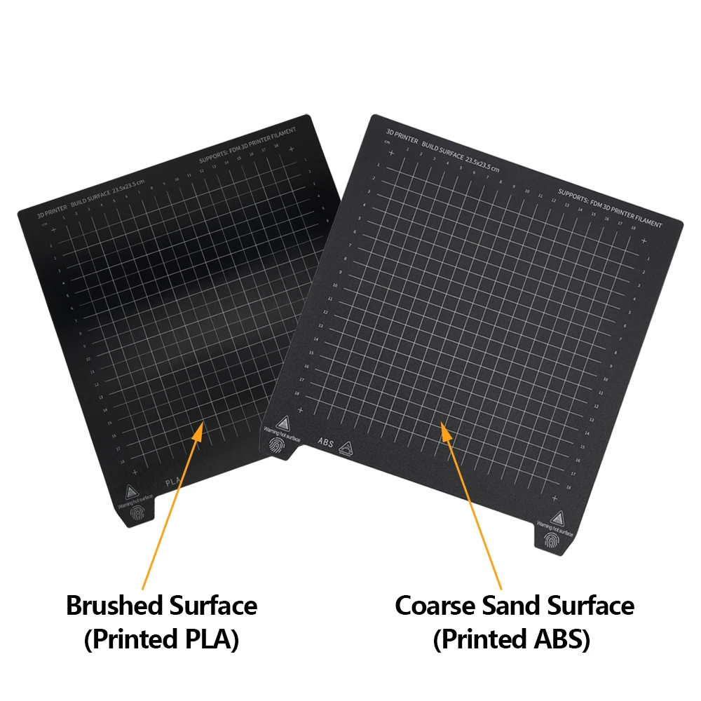 Double Sided Impressão Pei Sheet Spring Steel Base Plate 3d Printer Parts Hotbed Magnético Voron Ender Cr10 Tamanho 180310 - Imagem 5