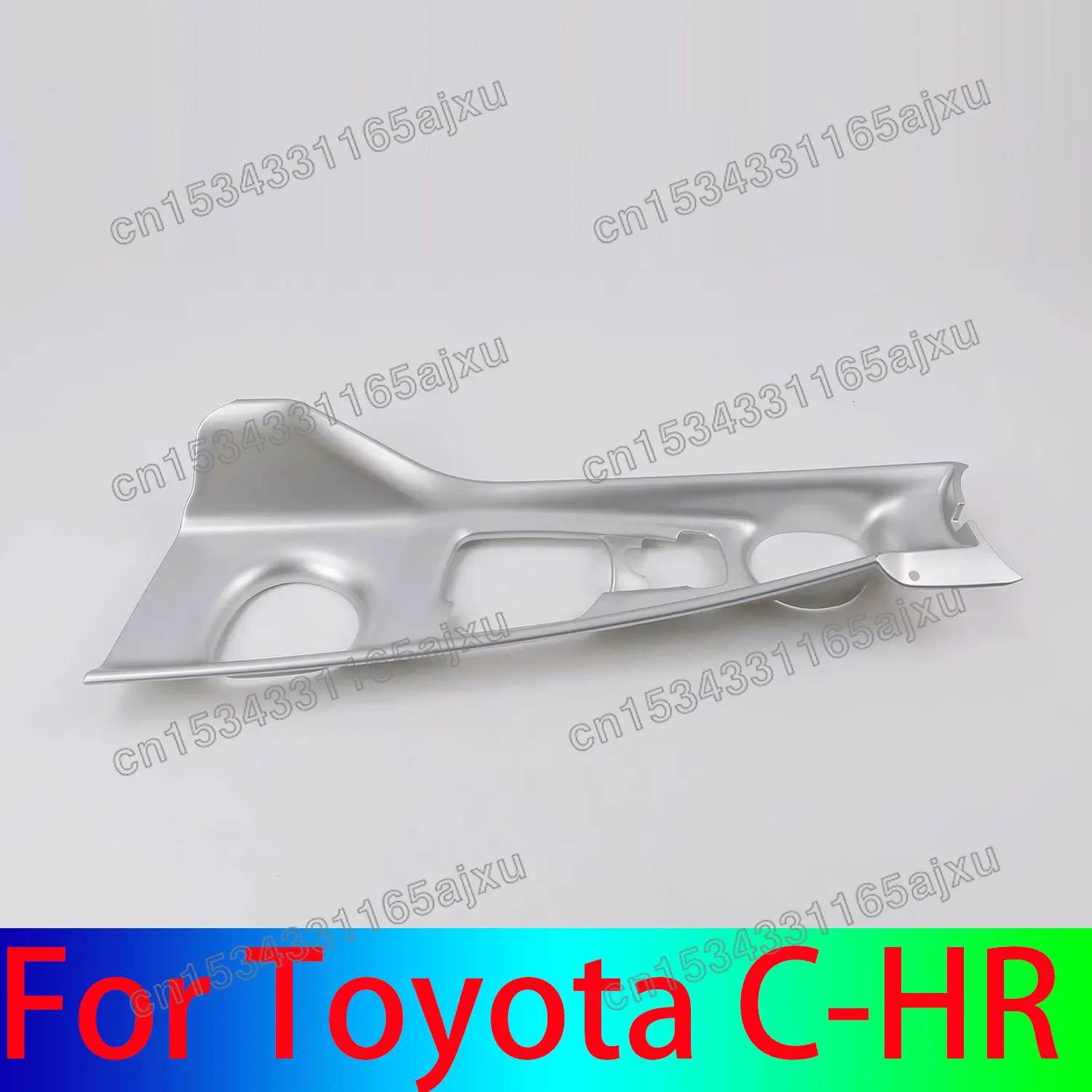 

High-quality ABS Chrome Gear Lever Decoration Frame Water Cup Decorative Frame Protection Car Styling For Toyota C-HR 2018-2021