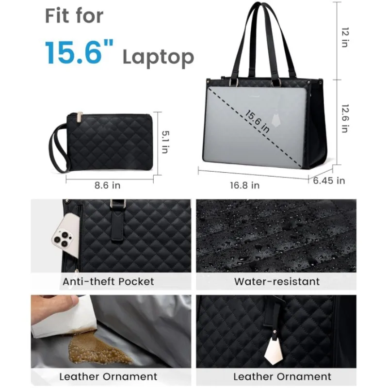 Multifunctional 2In1 Cooler Lunch Bags Insulated Handbag for Women Men Large Capacity Travel Picnic Lunch Box Food Delivery Bag 3