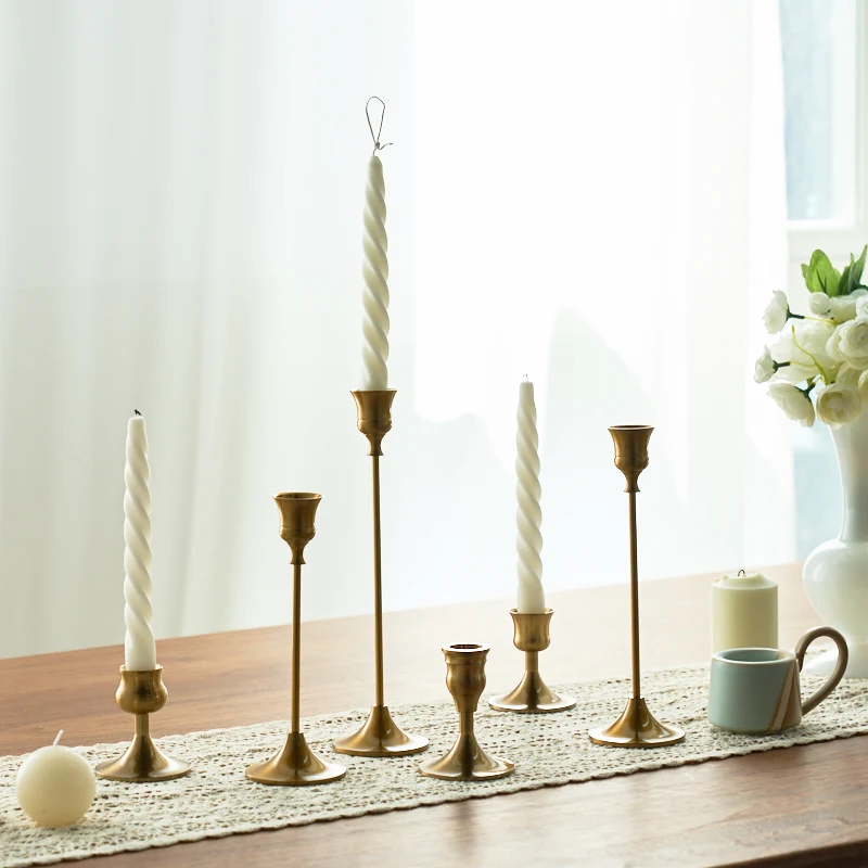 3pc Candlestick Holders Kit for Party Dinning Candle Holders
