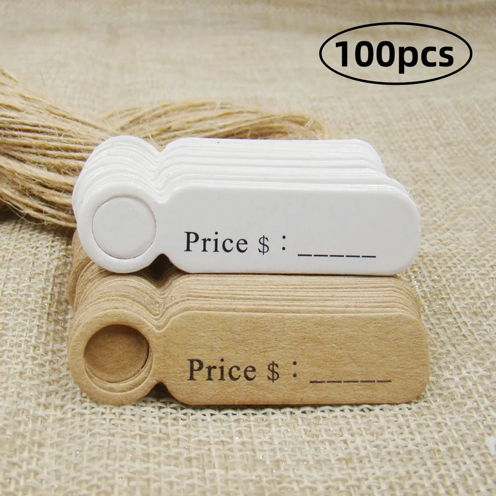 Etiquetas Joyería Regalos 500 Etiquetas De Precio Pequeñas Con Cuerda -  Etiquetas Colgantes De Papel Kraft Para Joyería Y Regalos Etiquetas Precio  Kraft, image size:1000x1000