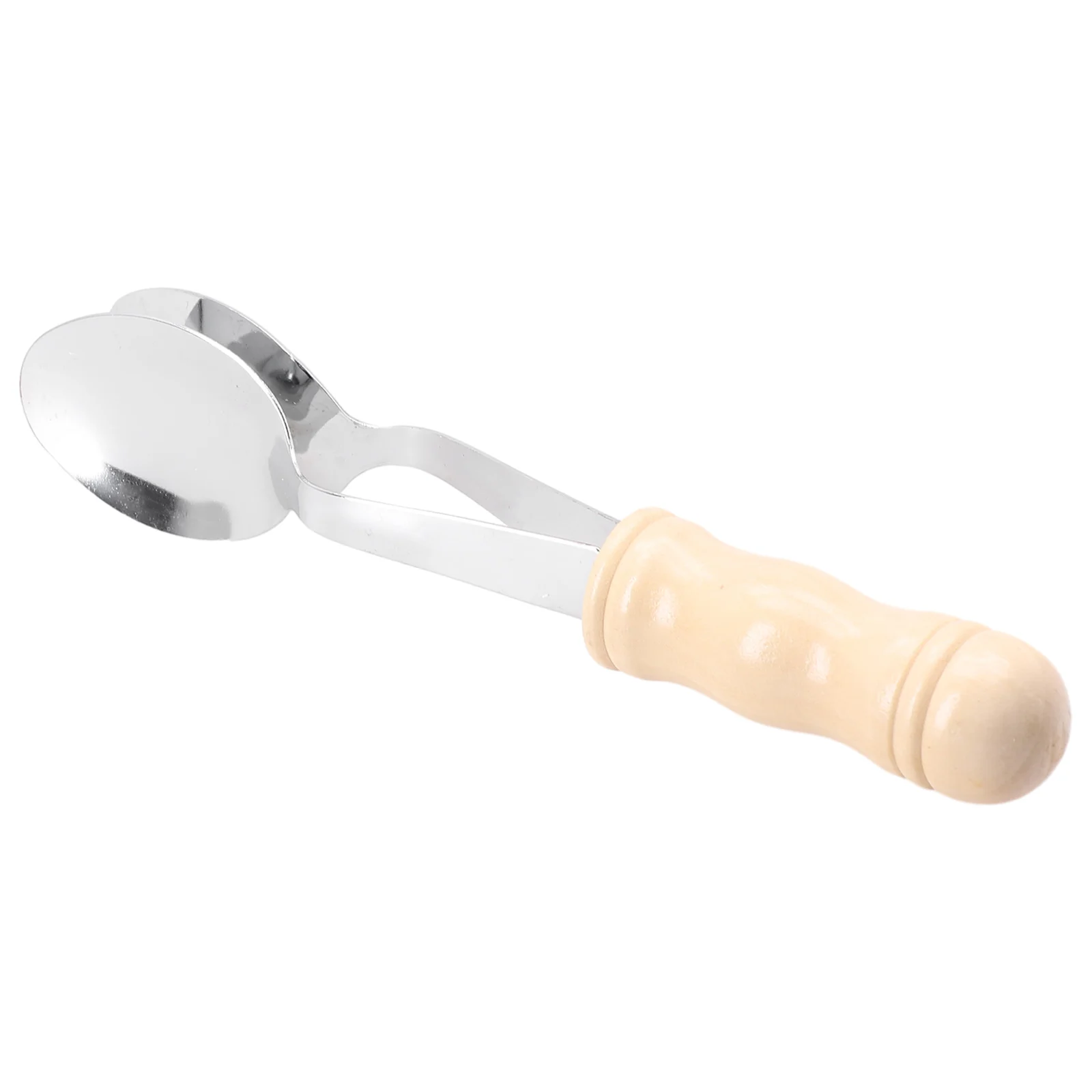 Description Picture 4 of itemFor Fun Or Music Education Spoon Castanets Spoon Castanets For Fun Or Music Education Metal Wood Percussion Instrument