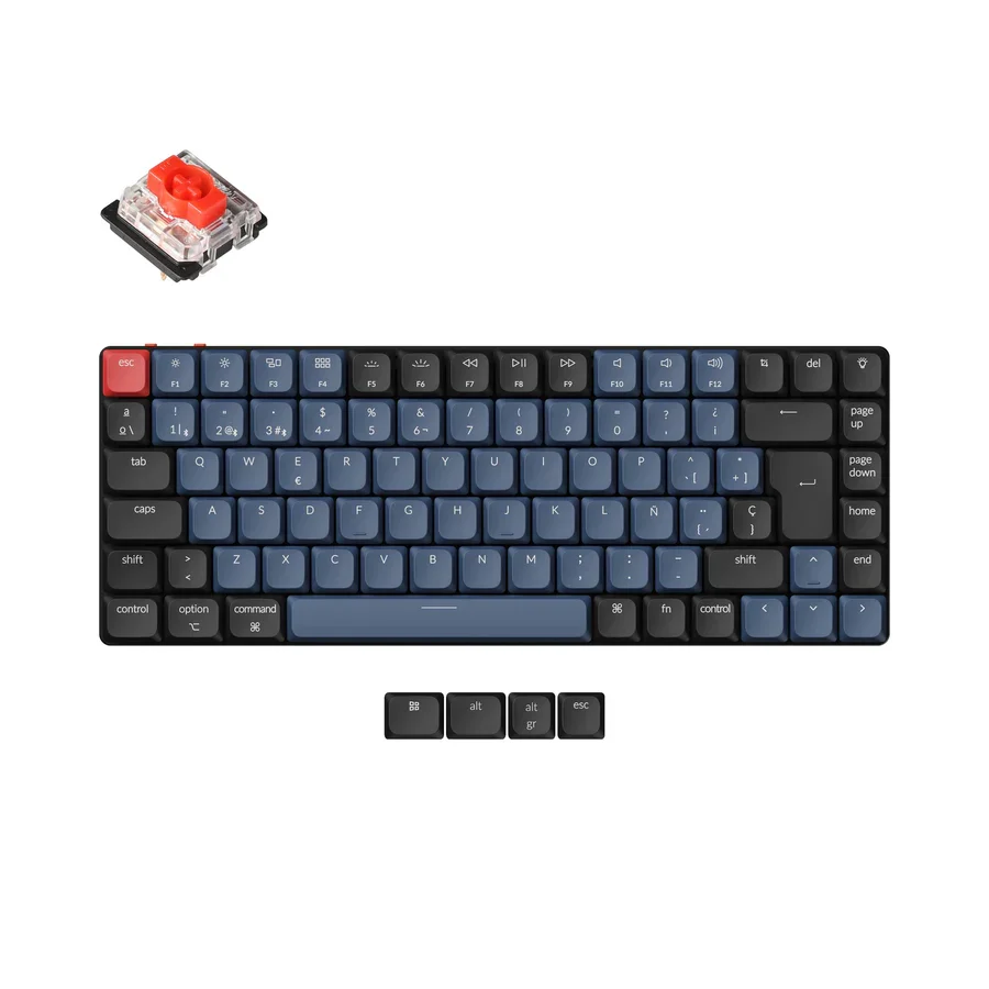 Keychron K3 Pro RGB US配列　赤軸（ホットスワップ対応） Keychron K3 Pro QMK/VIA ワイヤレス・メカニカルキーボード