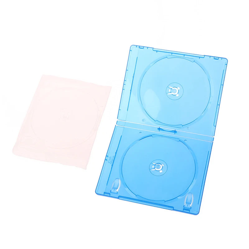 Double CD Blu Ray DVD Disc Box Dual Pack BD Case