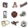 1 pcs Classic Alloy Unlocking Ring Unlocking Magic Puzzle Decryption Game Unlocking Novelty Children Toys Adult Toys 5