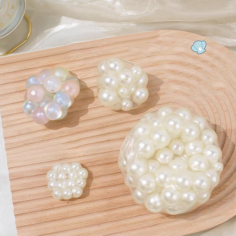 Stress Relief Squeeze Pearl Balls Stress Ball Fidget Toy Glazed Beads Vent Ball Pearl Balls Party Kids Fidgeting Girl Baby Toy 5