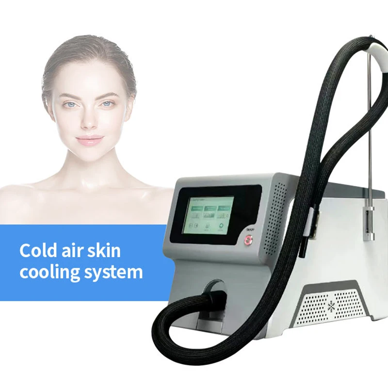 Skin Cooling Machine Cryo Cold Air System For Pain Relief Reduce Swelling Avoid Burn -20 Degree Zimmer Beauty Salon Use Device