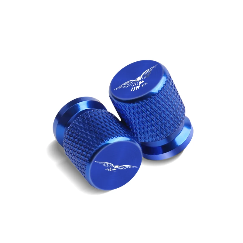 2 Stück Motorradzubehör für Moto Guzzi V85tt V100 Mandello V7 Stein V85 V8S TT Metallreifenventil Air Port Stem Cover Caps – Detail 4