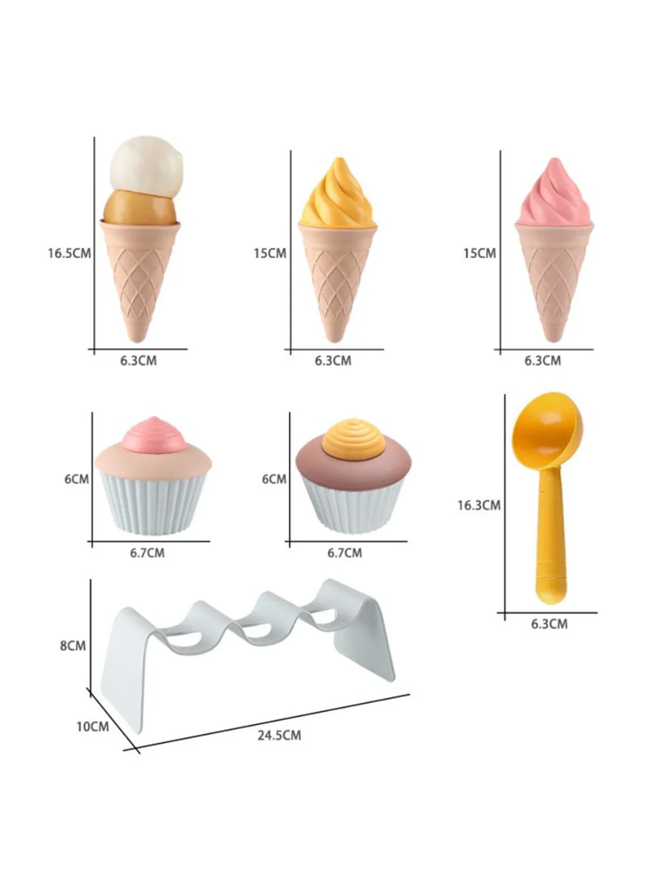 Children bulldozer straw beach toy engineering car excavator wheat straw dredging tool splash beach shovel 5