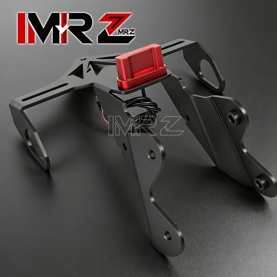 오토바이 리어 라이센스 플레이트 홀더 브래킷 테일 티디 펜더 부품 YZFR9 YZF-R9 MT09 MT-09 SP MT09SP 09SP 2024 2025 2026용