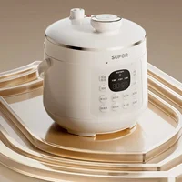 DK130: Compact Electric Pressure Cooker, 13 Person Automatic HighPressure Rice Pot, MultiPurpose Smart Cooker for Small 1