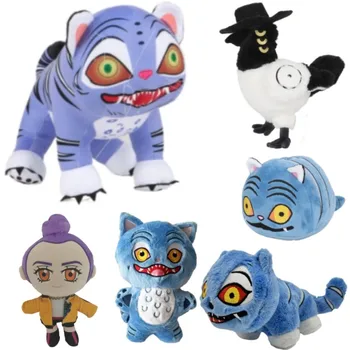 KPop Demon Hunters Cosplay Plush Tiger & Magpie Doll 1