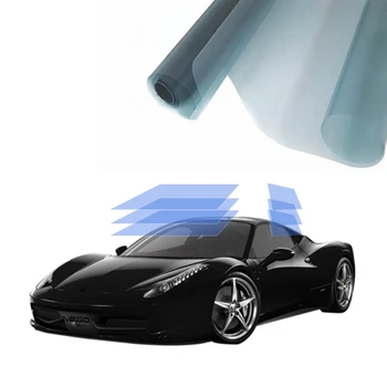Pellicola per auto ad alto isolamento termico con garanzia di dieci anni, alta definizione, alta resistenza agli agenti atmosferici, pellicola professionale per vetro automobilistico