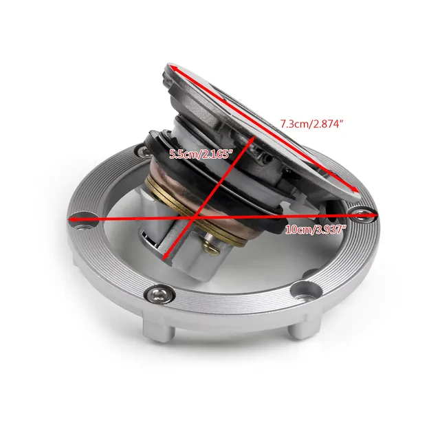 Ninja Replacement Gas Cap Kawasaki Ninja Fuel Gas Cap Lock Set
