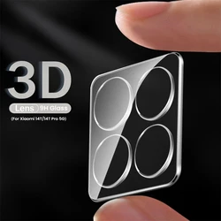 Enhanced HD Clear 3D Curved Tempered Glass Camera Protector Lens Cover - Xiaomi 17T (1PCS - 3D Lens Glass)