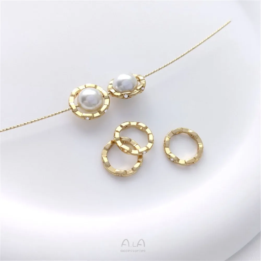 Рисунок 3 - 14K позолоченные циркониевые бусины