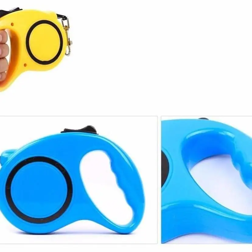 1 Pcs 3 M 5M A Hand Lock Retractable Dog Strap Automatic Expansion Hat Walking Leads For Small Medium Dogs