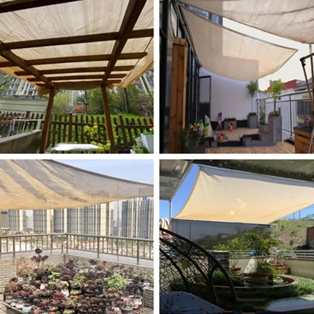 Megbízható Árnyalatú Nettó Erős Építőipar Napfény Ultraellenes Ultrikus Ellenálló Zamatos Növényi Nap Shett Háló Árnyék - Image 2