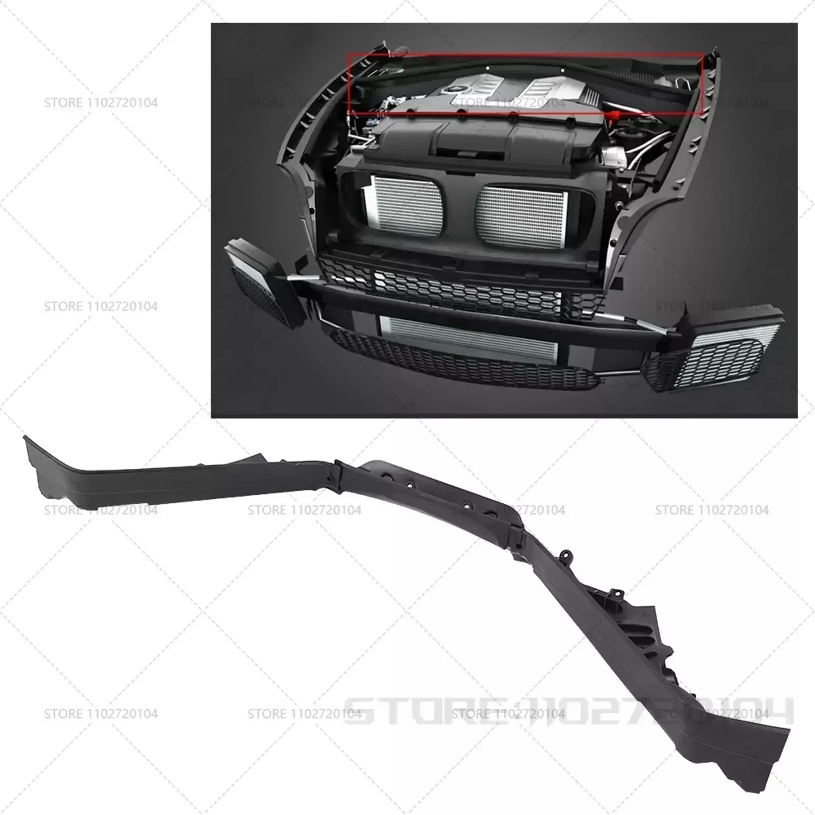 Engine Compartment Panel For 2007-2014 BMW X5 X6 E70 E71