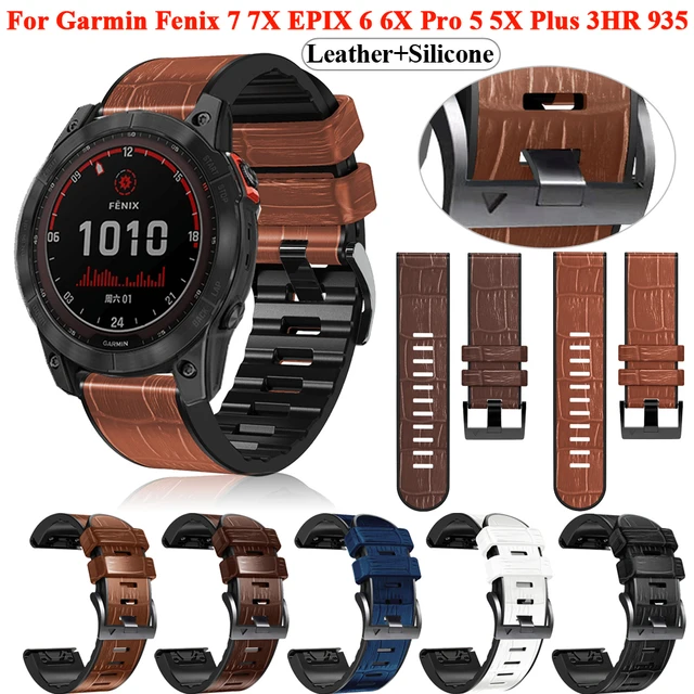 22 26mm Silicone Smartwatch Band Wrist Strap For Garmin Fenix 6 6X Pro 5 5X  Plus 3 HR Fenix 7 7X Quick Release Bracelet Correa - AliExpress