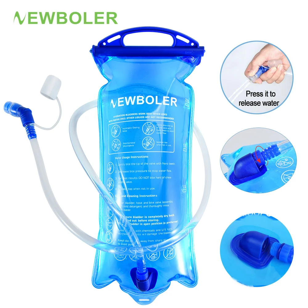 Water Bag 1.5L 2L 3L Sports Backpack Bicycle Riding