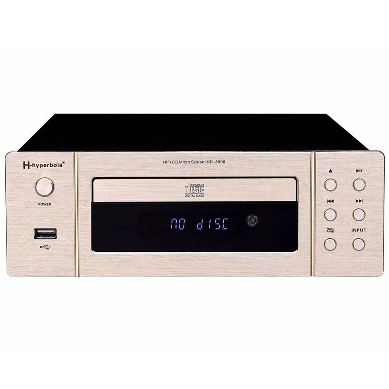

Высококачественный аудиофил CD-плеер, беспроводной домашний аудиоплеер Hi-Fi с Bluetooth, декодирование без потерь, Bluetooth 5,0, коаксиальный волоконный выход