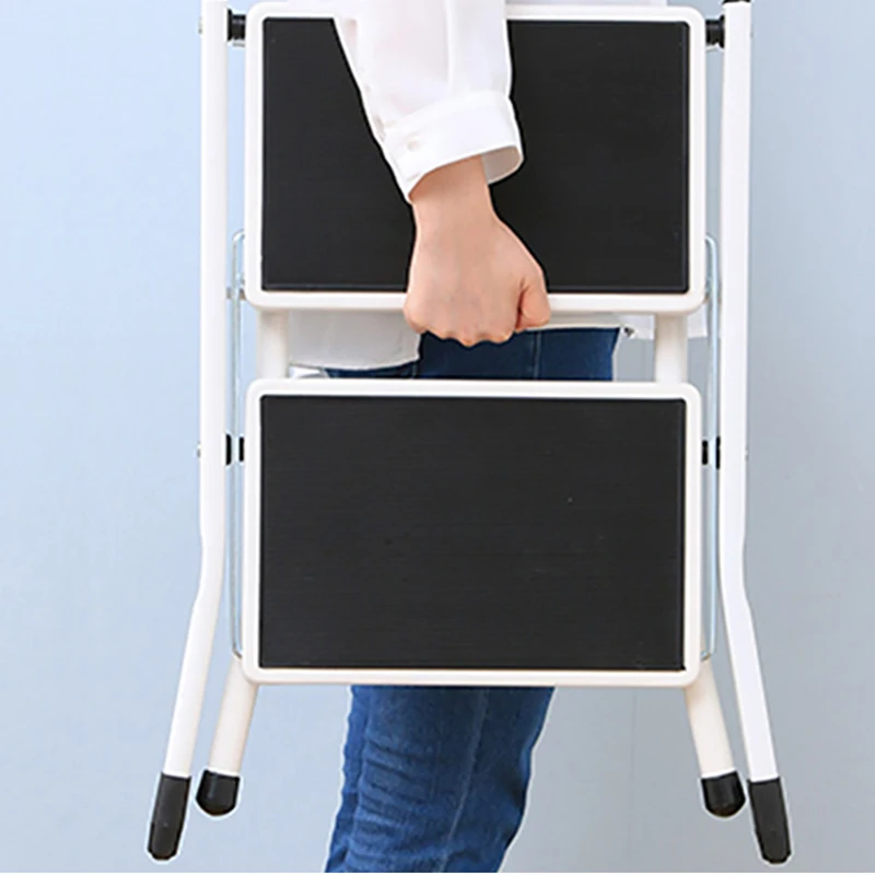 Folding Step Stool Thickened Household Kitchen Ladder Stool Dual-use Portable Car Wash Wash Foot Ladder for Home