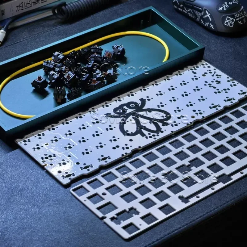 Hiney H60 키보드 PCB 핫 스왑 키보드 포지셔닝 플레이트 Rule60/ORING/GH60/TOFU60 기계식 키보드 액세서리용 맞춤형