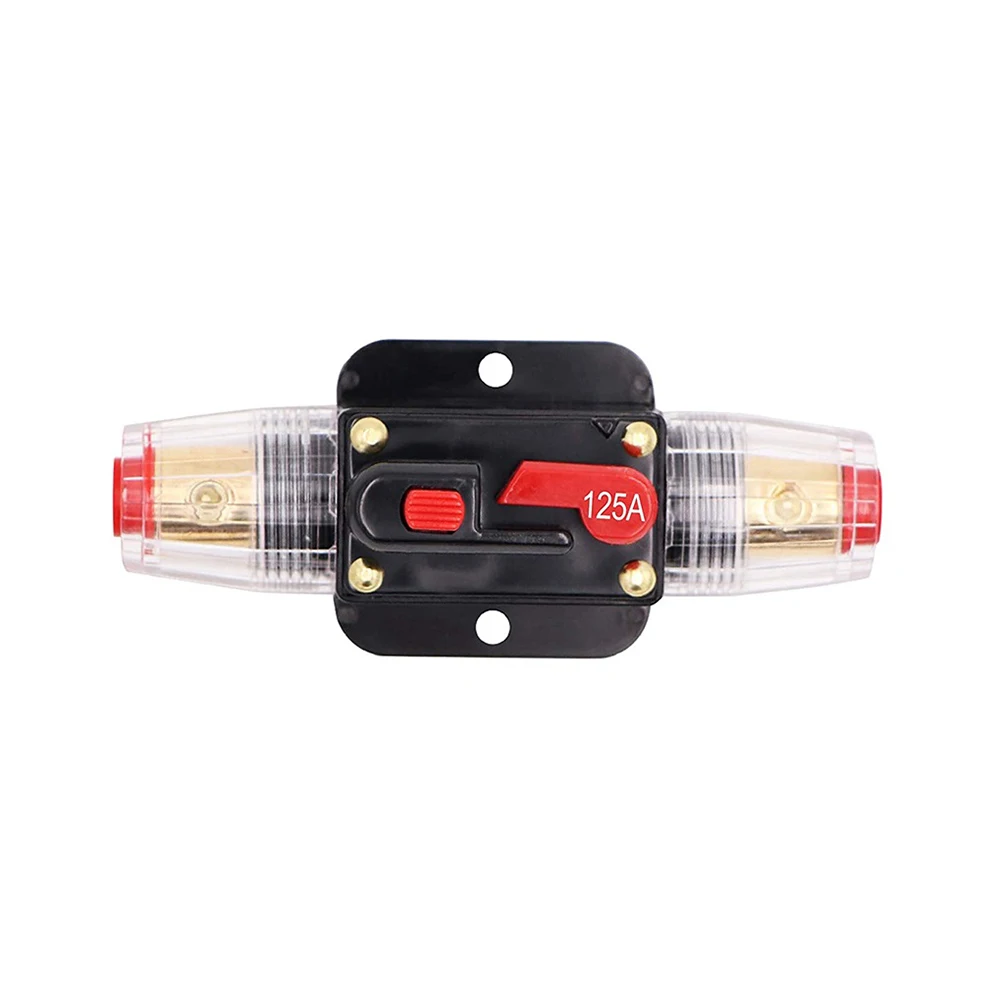 Resettable Circuit Breaker 20A 30A 40A 50A 60A 80A 100A 125A 150A Car Truck Resettable Fuse Short Protection Fuse Holder circuit breaker,resettable fuse