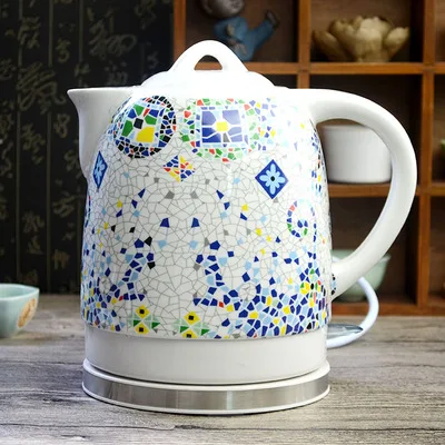 Kettles, Glass & Electric Kettles Next Yellow Ditsy Ceramic Kettle #teapot  #electric #ceramic