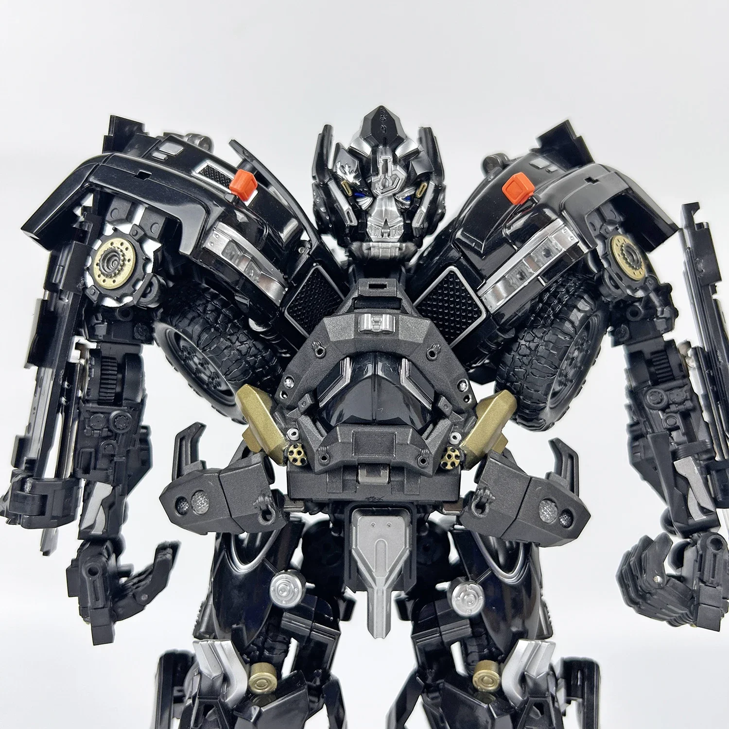Black Apple Transformation Toy M06 MPM06 M-06 Tin Enlarged Metal