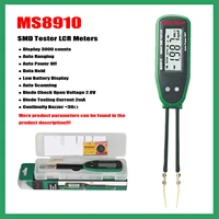 MASTECH MS8910 MS8911 High Quality Smart SMD RC Resistance Multi Meter Digital SMD Tester Continuity Checking Function Auto Scan 1