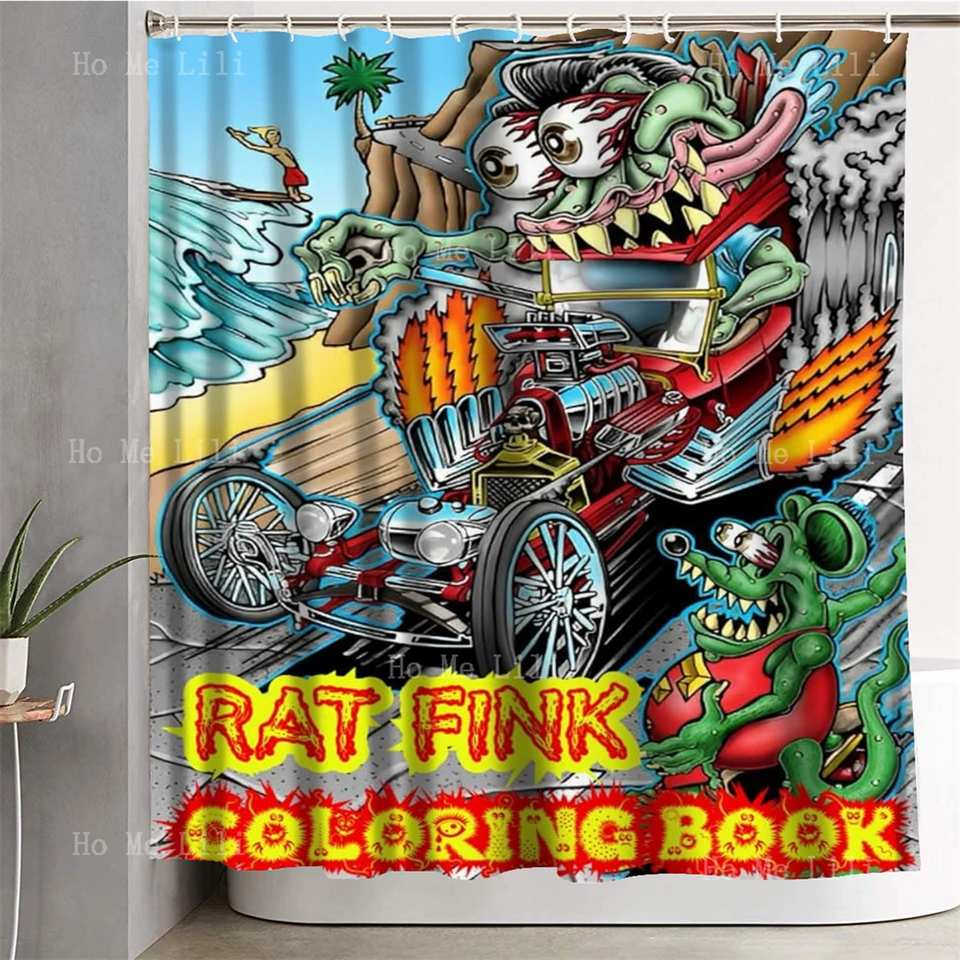 The Junk Yard Kid Cartoon Monster Rat Fink Ed Big Daddy Roth