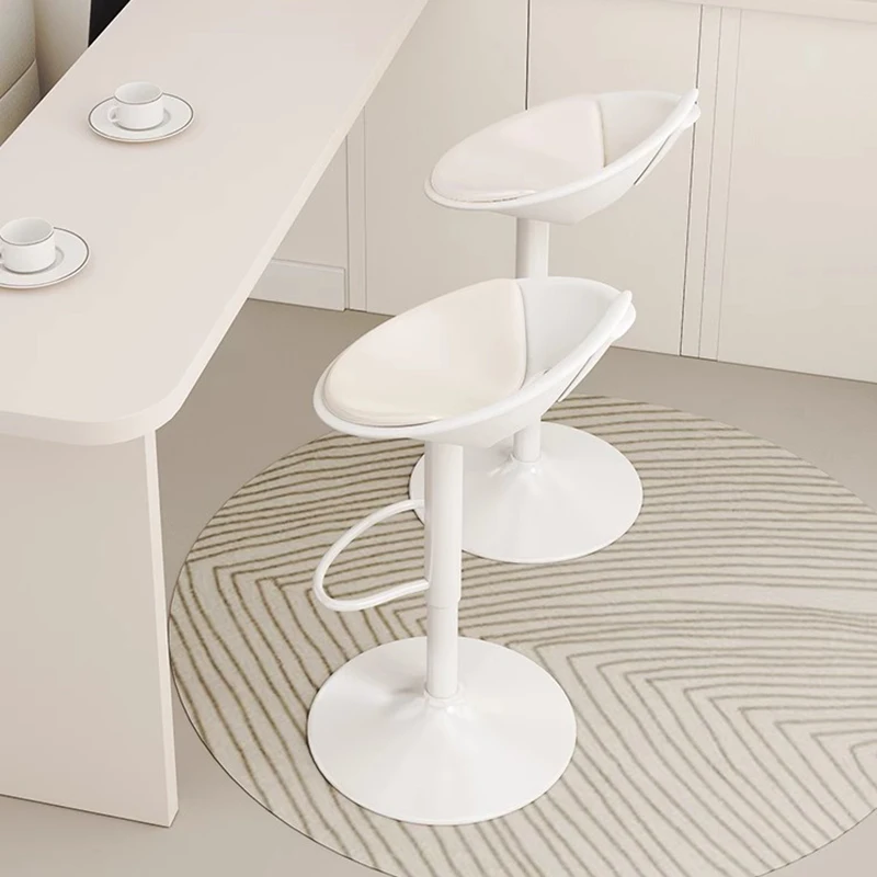 

European Kitchen Bar Chair White High Bar Nordic Chair Kitchen Home Designer Cadeiras De Jantar Furniture Decoration