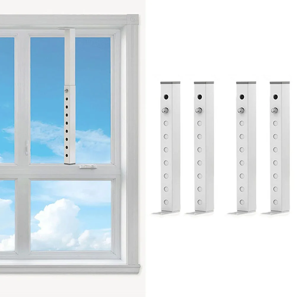 9.84in/16.3in Adjustable Window Safety Railing Suitable For Sliding Windows Inner Window Anti-theft Lock Rod Building Hardware