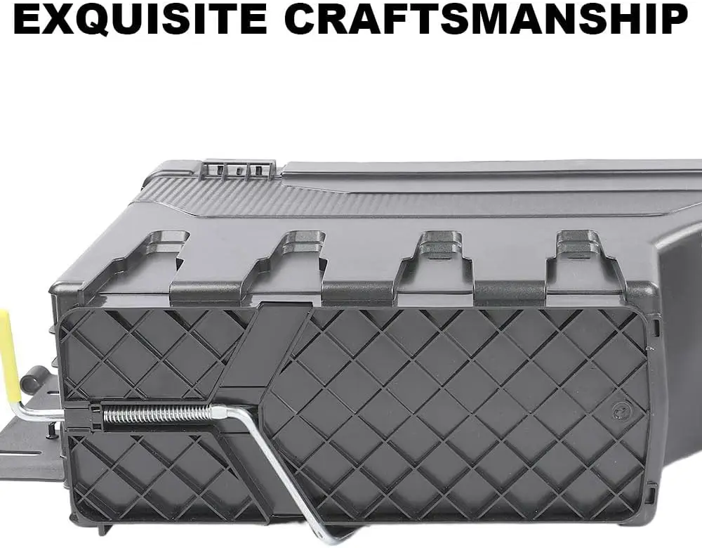 2Pcs Lockable Truck Bed Storage Box Toolbox, Compatible with 2017-2023 Ford F250 F350 Super Duty 17-23, Left Driver + Righ 5