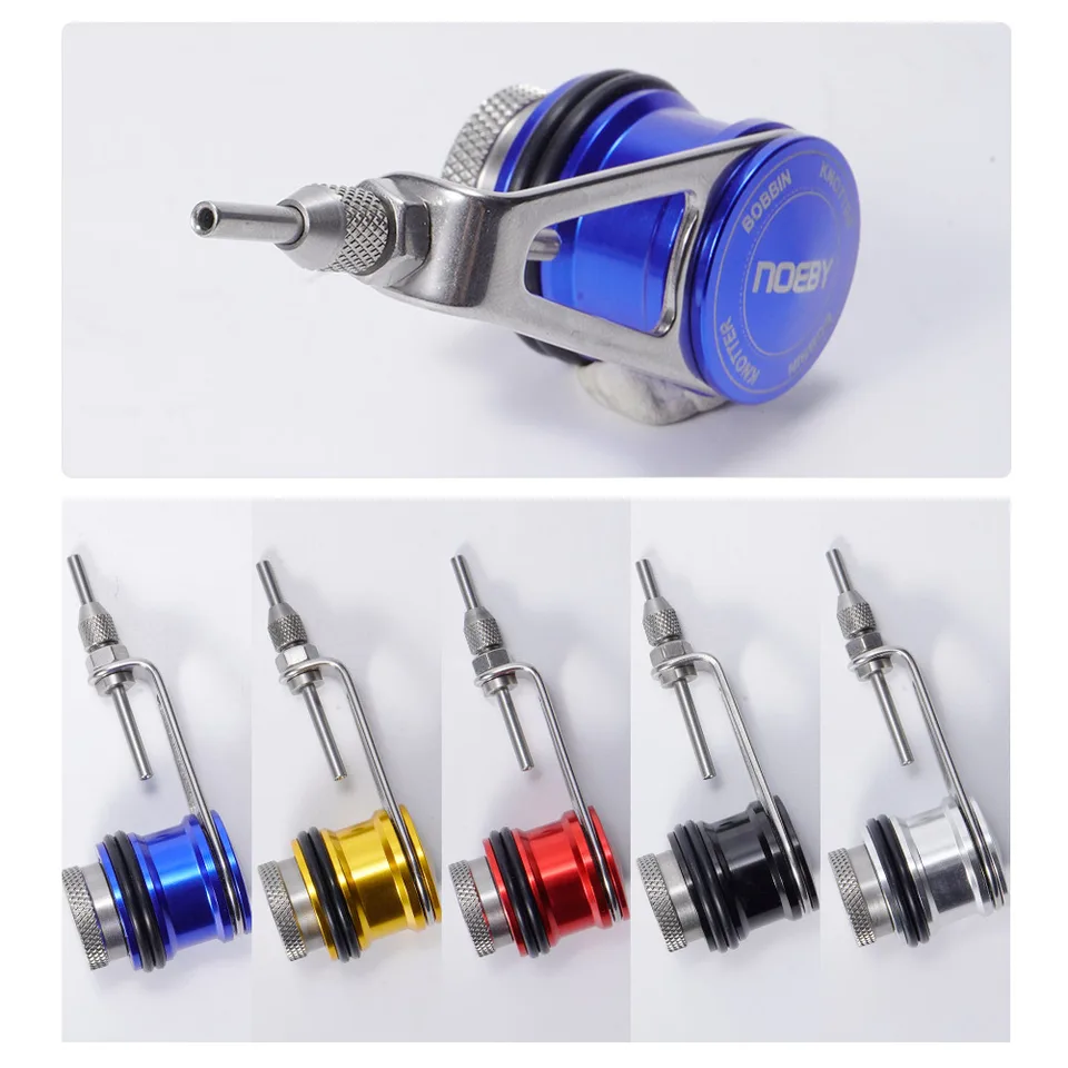 Fg Knot Tool Fishing Bobbin Knotter Tool - GT/FG/PR Line Wire Knotting Assist Device For Anglers Fg Knot To Line