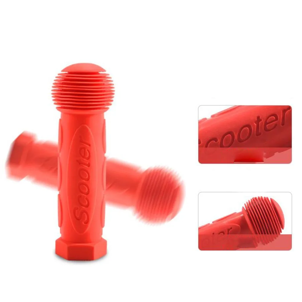 Children Bicycle Handle Bar Grips Tricycle Scooter Handlebar Cover For Kids Child Bike Rubber Grip Non-Slip Waterproof Parts