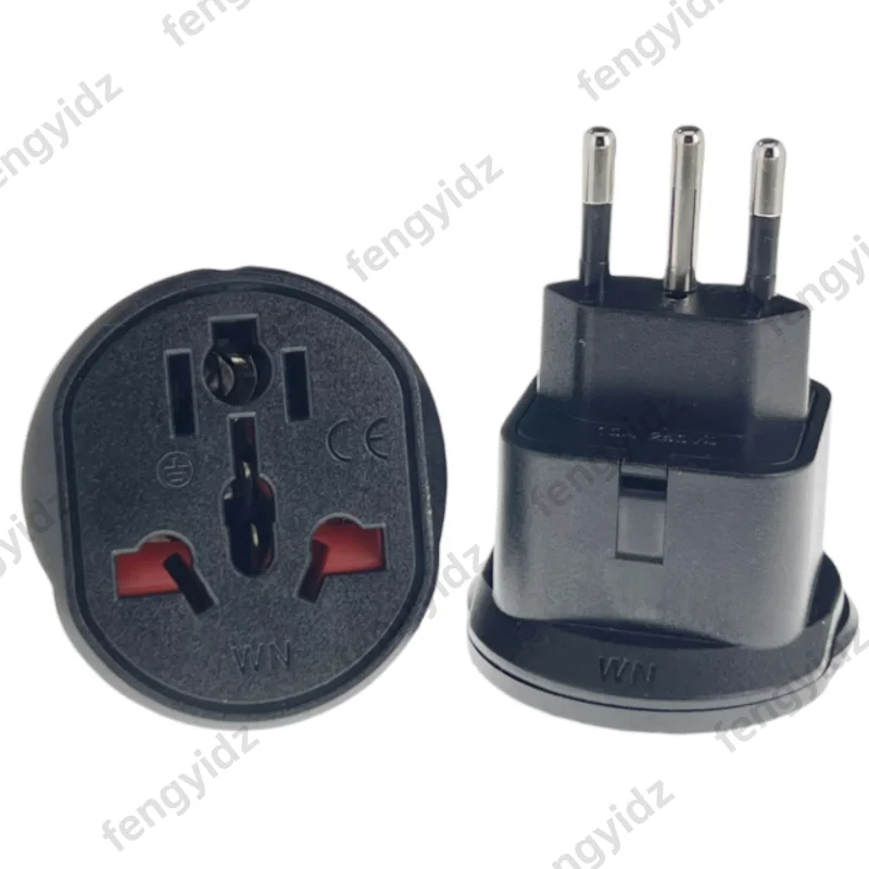 Universal Travel Power Adapter with Worldwide Plug Converter and AC Outlet