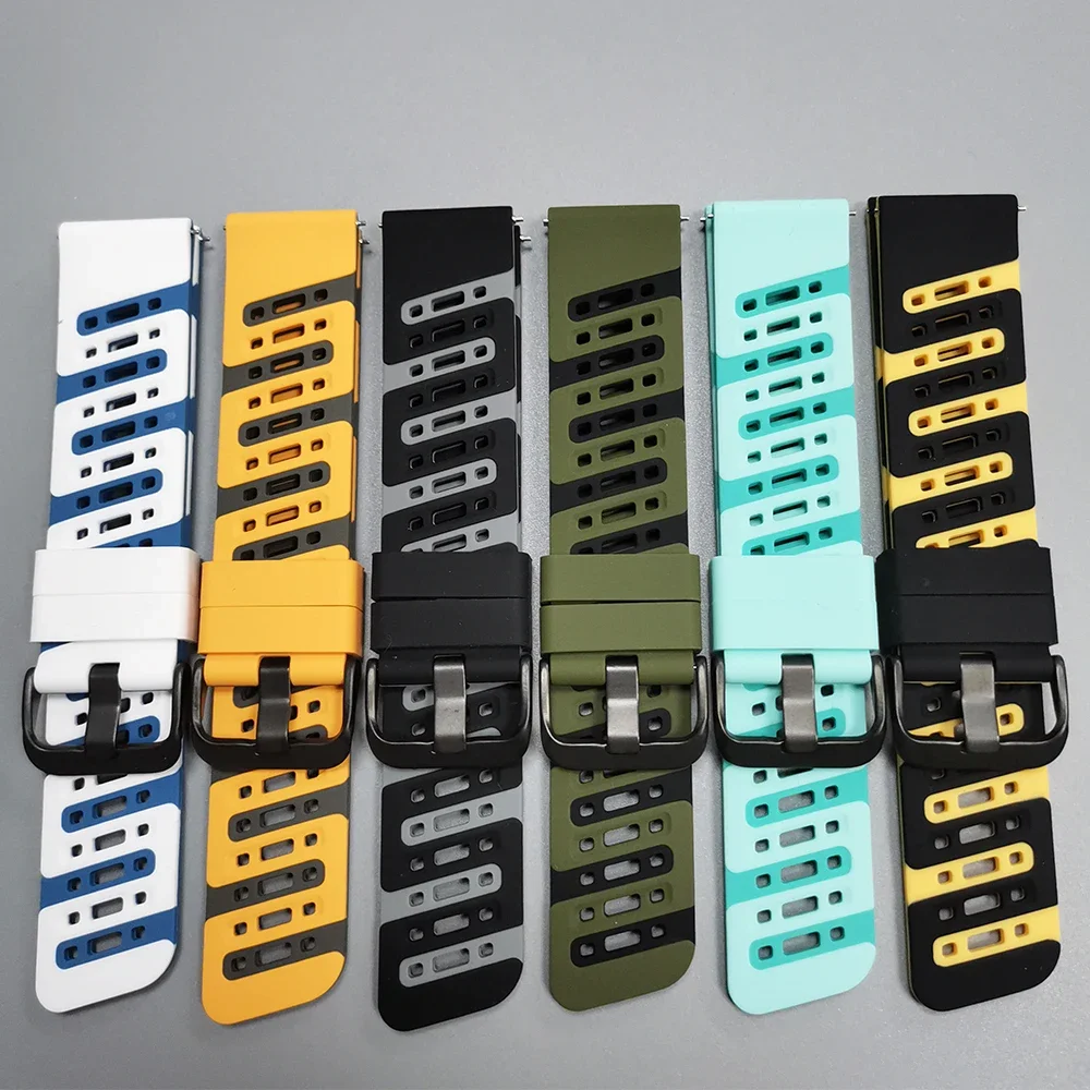 Sport Silicone 22mm Watch Strap – Versatile and Durable Band