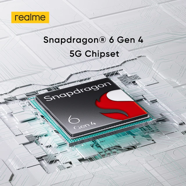 [Première mondiale] Smartphone realme P3 5G NFC Snapdragon ®   Jeu de puces 6 Gen 4, batterie 6000mAh, charge 45W, écran AMOLED 6,67 pouces 120Hz 3