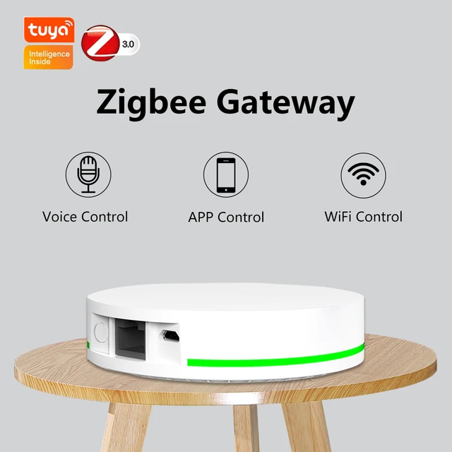 Tuya – passerelle Zigbee filaire sans fil pour maison intelligente, Hub,  télécommande, application Smart Life, Alexa, Google Home - AliExpress
