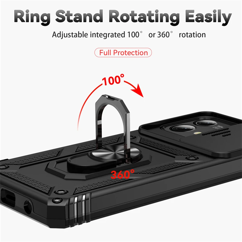 Phone Case Magnetic Holder Ring for Moto G Stylus 5G Motorola Slide Lens Armor Back Cover phone case,magnetic case,phone protector cover
