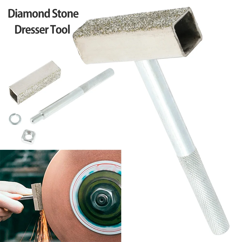 Diamond Dressing Bench Grinder Grinding Disc Wheel Stone Dresser Tool