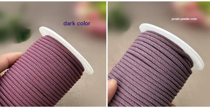 20 m/Rolle 3mm 4mm Milan Faden Schnur DIY Geflochtene Schnur Armbänder Halskette Für Schmuck Machen Zubehör Perlen material Seil – Detail 23